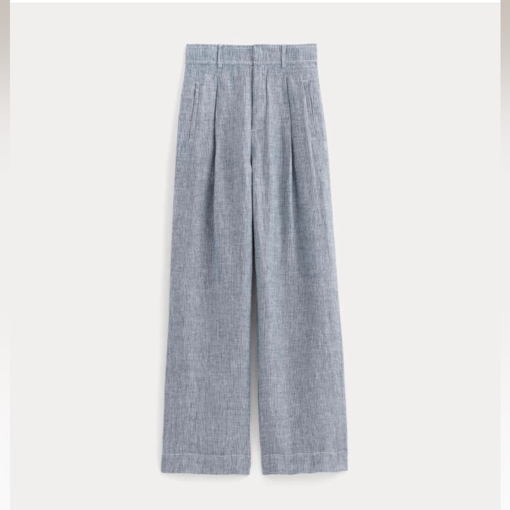 Everlane linen way-high drape pant
